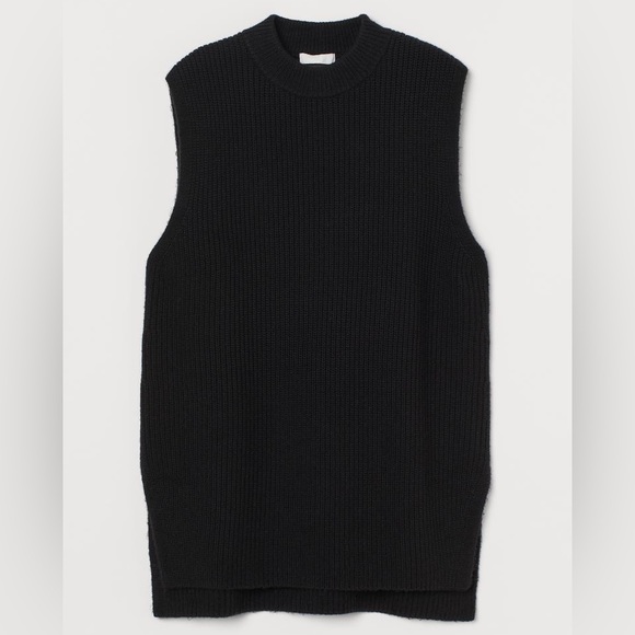 H&M - Rib knit Sweater Vest - Picture 3 of 6